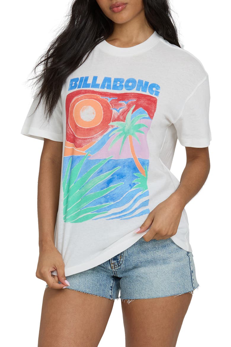 Highs & Lows Graphic T-Shirt, Main, color, SALT CRYSTAL