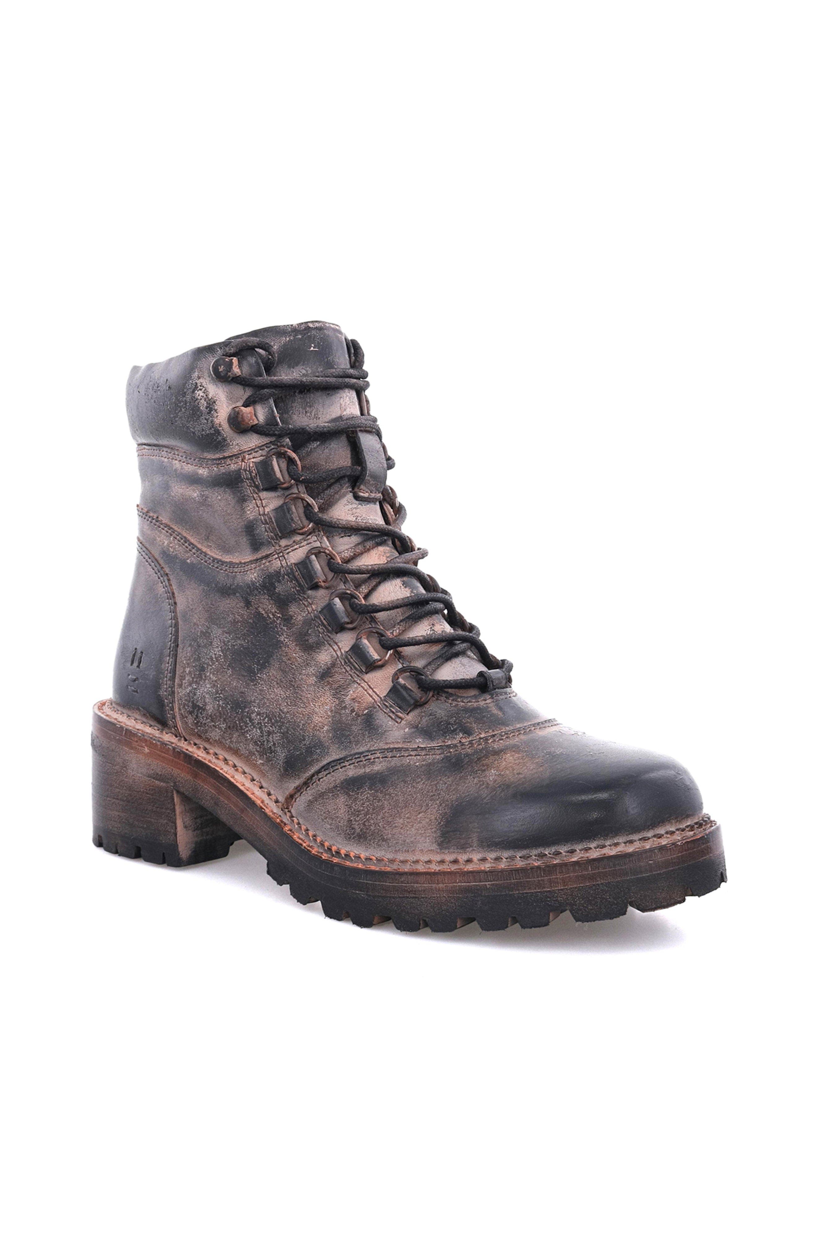 ROAN Packer Ankle Boot, Main, color, Black Napa Rust Bfs