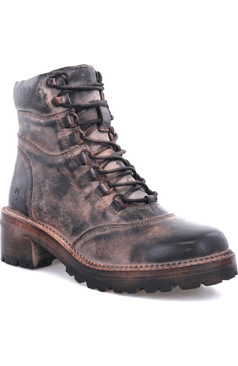 ROAN Packer Ankle Boot, Main, color, Black Napa Rust Bfs