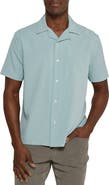 7 Diamonds Vance Textured Stretch Camp Shirt