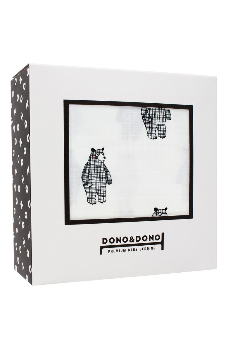 Dono & Dono Hooded Towel & Muslin Cloth Set, Alternate, color, 