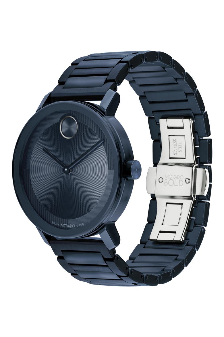 Bold Evolution 2.0 Bracelet Watch, 40mm, Alternate, color, BLUE