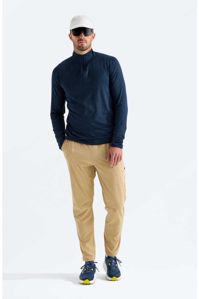 Dynamic Performance Quarter Zip Top, Alternate, color, SUMMIT NAVY DARK HEATHER