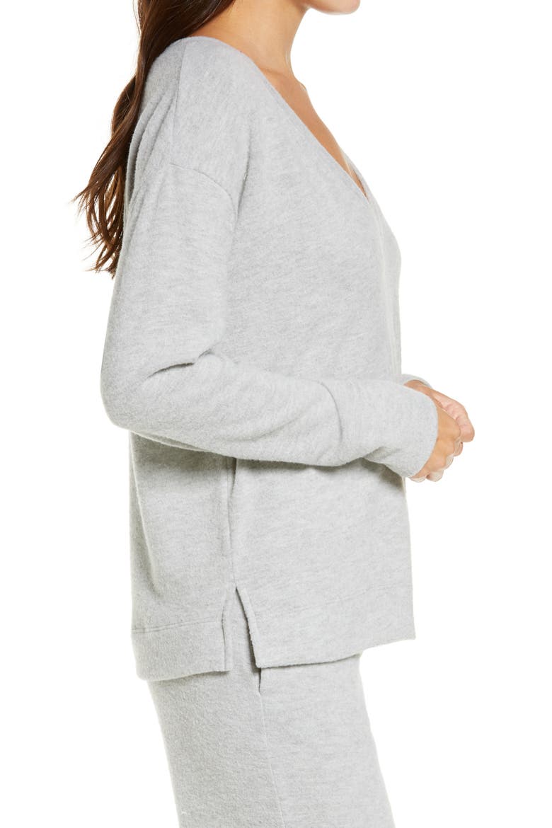 Lounge Sweatshirt, Alternate, color, GREY