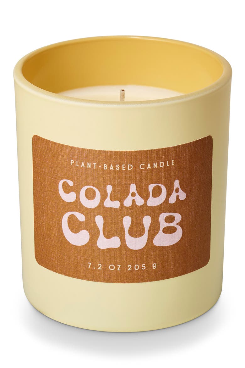 Colada Club Candle, Main, color, COLADA CLUB