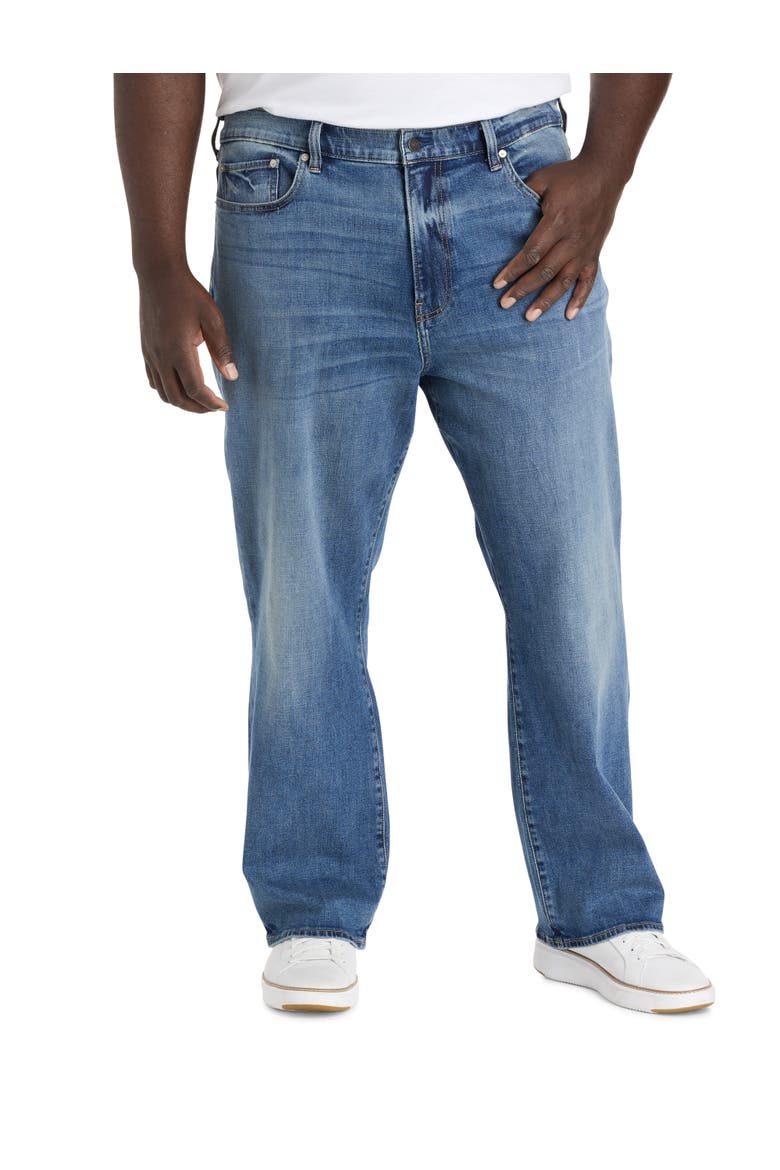 Big & Tall Chatham Relaxed-Fit Jeans, Main, color, MEDIUM BLUE