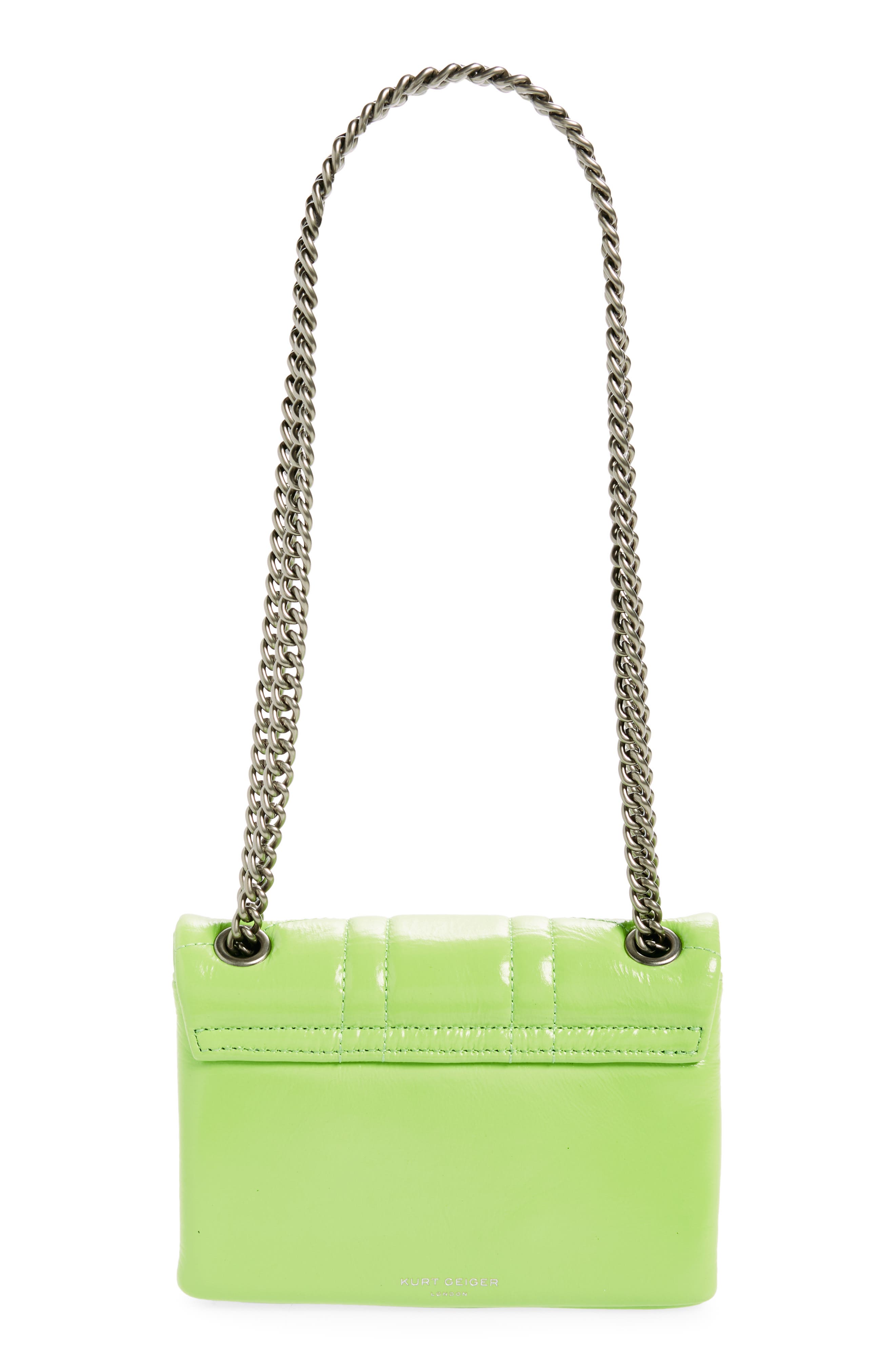 Kurt Geiger London Mini Leather Kensington Leather Shoulder Bag, Alternate, color, 