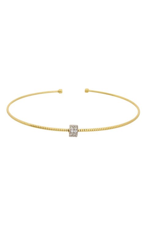 Diamond Cuff Bangle