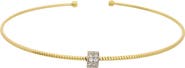 MESHMERISE Diamond Cuff Bangle