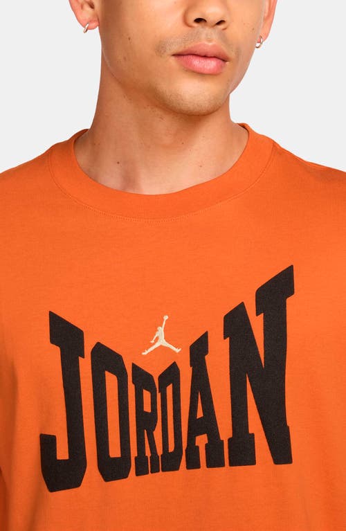 Jordan Brooklyn Collegiate Graphic T-shirt In Orange