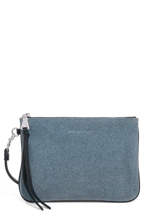 クラッチバッグ Self-portrait Clutches Blue Silver Rhinestone Top Handle Clutch Bag – self-portrait-US