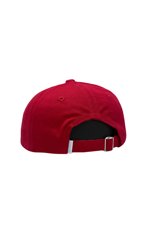 Bits & Bows Football Twill Baseball Hat In Burgundy