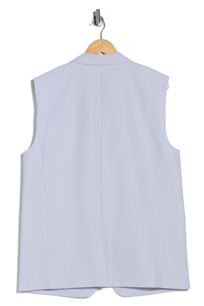 Cotton Vest, Alternate, color, HYDRANGEA