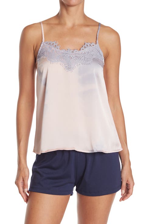Woven Lace Trim Cami