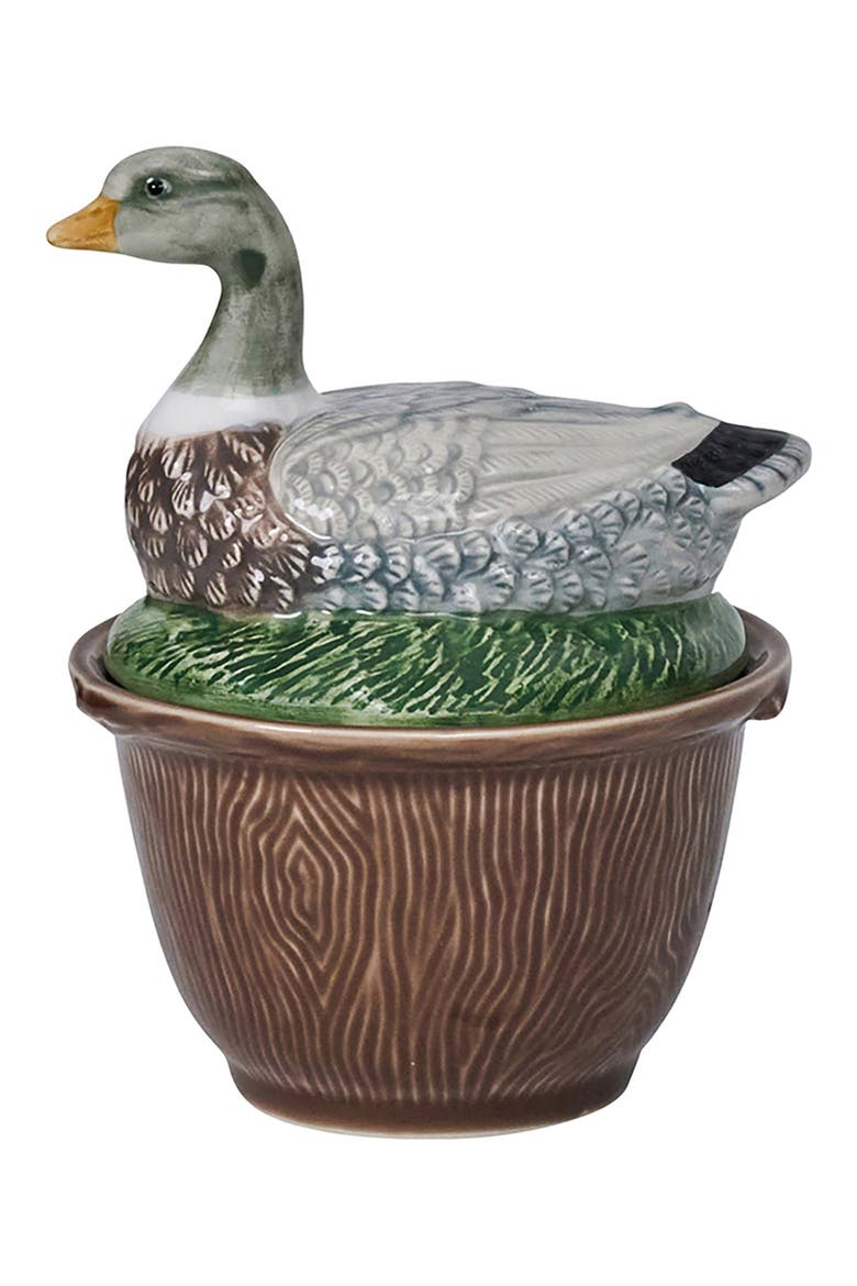 Forest Walk Duck Covered Bowl, Main, color, MULTI