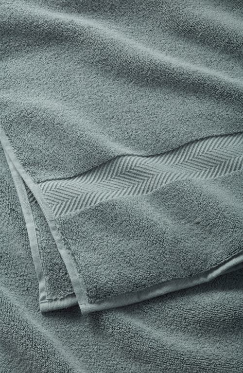 Nordstrom Organic Hydrocotton Set Of 4 Bath Towels $140 Value In Blue