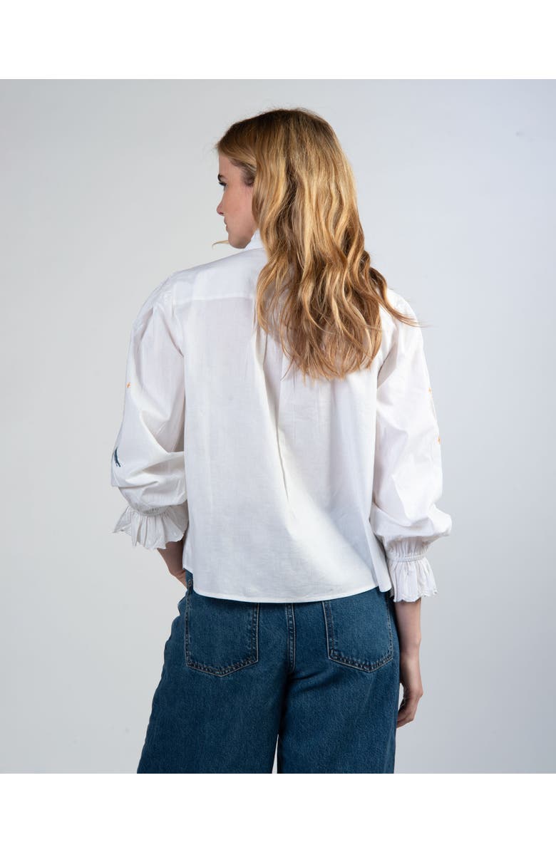 Cape Cove Clover Equestrian Blouse, Alternate, color, 