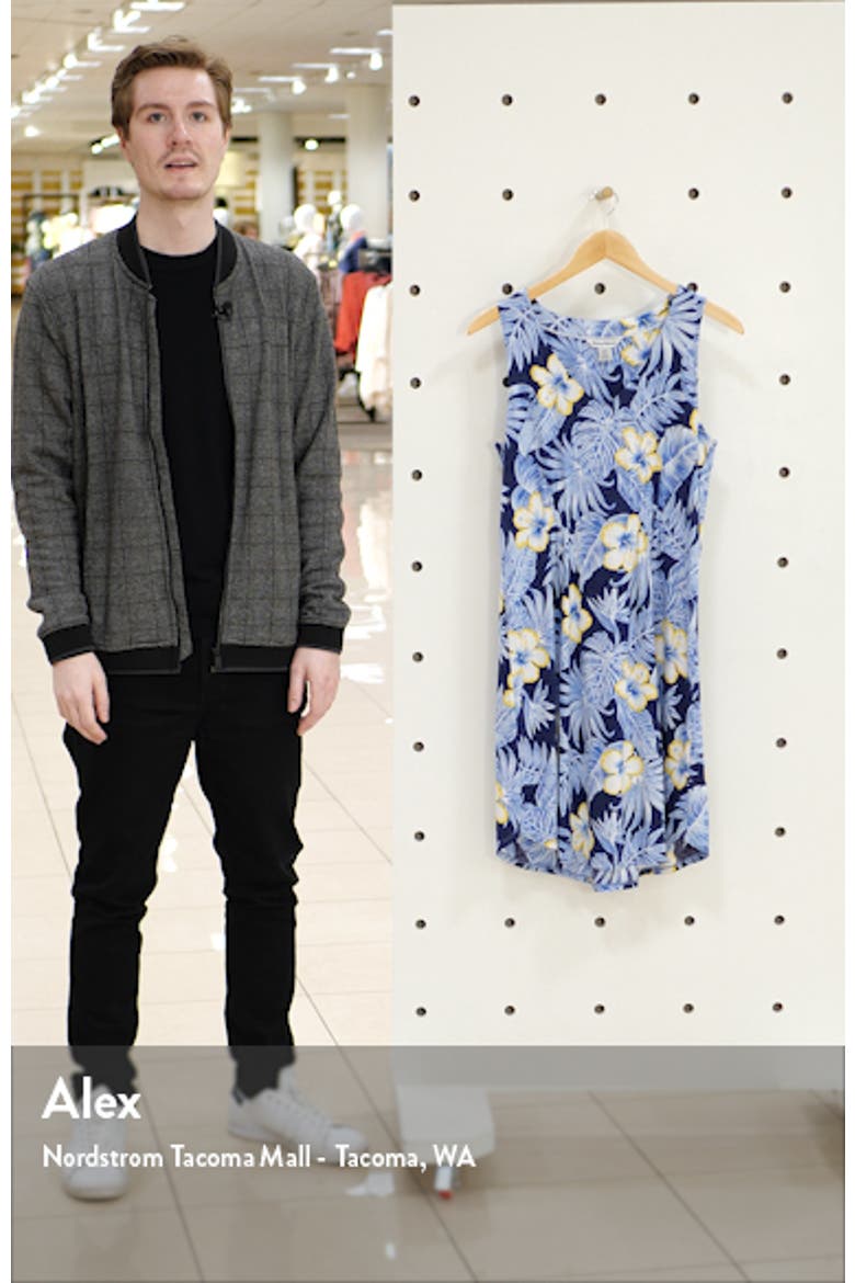 Blossoms Sleeveless Knit Dress video