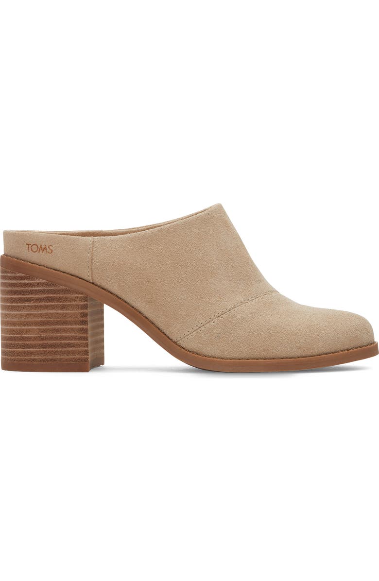 TOMS Evelyn Mule, Alternate, color, Natural