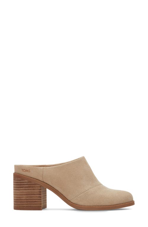 Toms Women's Jutti Neat Classic Almond Toe Flats In Natural