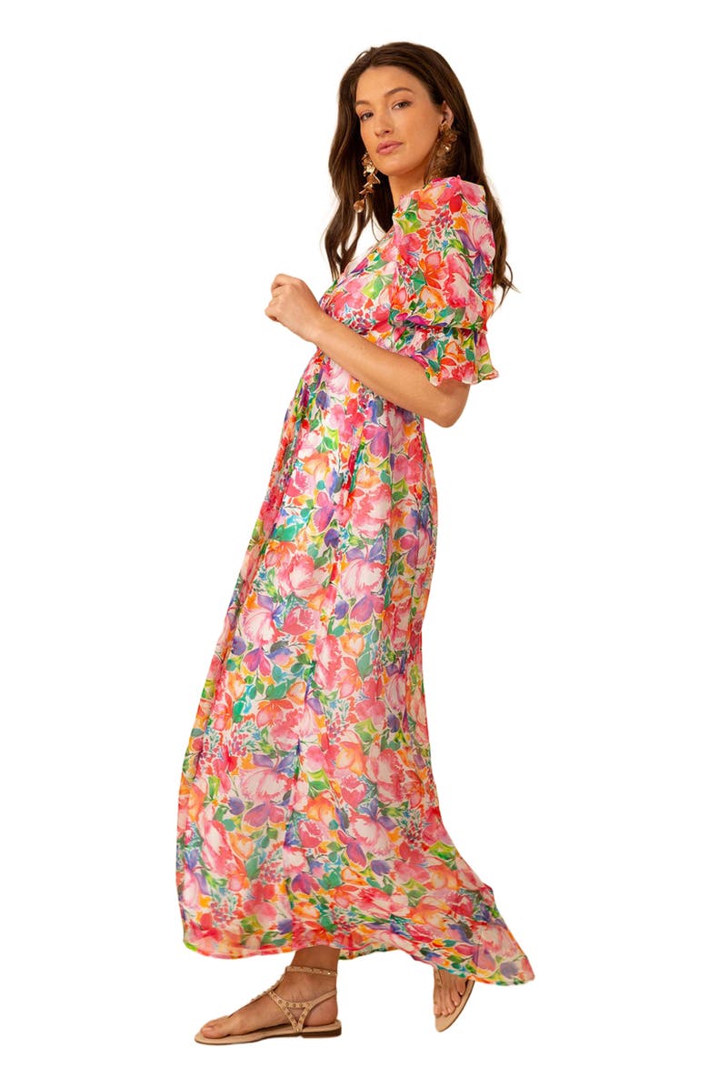 Hale Bob Ophelia Chiffon Maxi Dress, Alternate, color, 