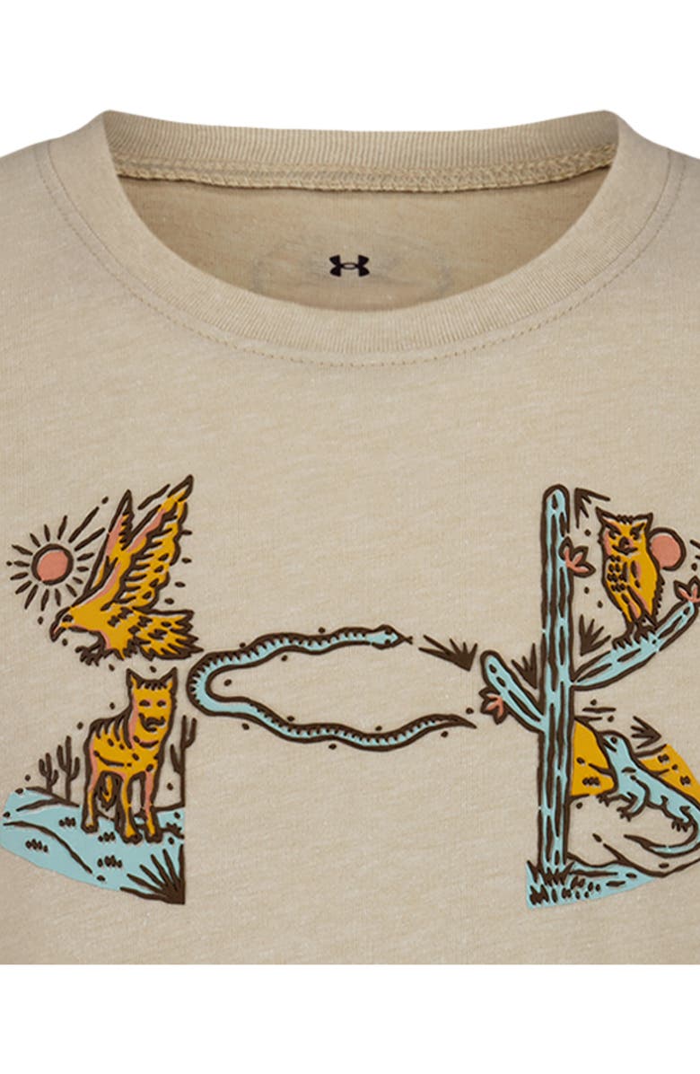Under Armour Kids' Desert Animal Graphic T-Shirt, Alternate, color, Khaki Base