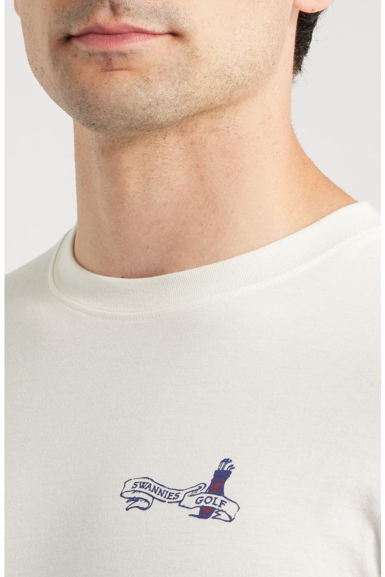 Swing Cotton Blend Graphic T-Shirt, Alternate, color, VINTAGE WHITE