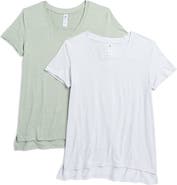 90 DEGREE BY REFLEX City View 2-Pack High-Low T-Shirts