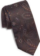 Canali Paisley Silk Tie