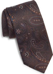 Canali Paisley Silk Tie