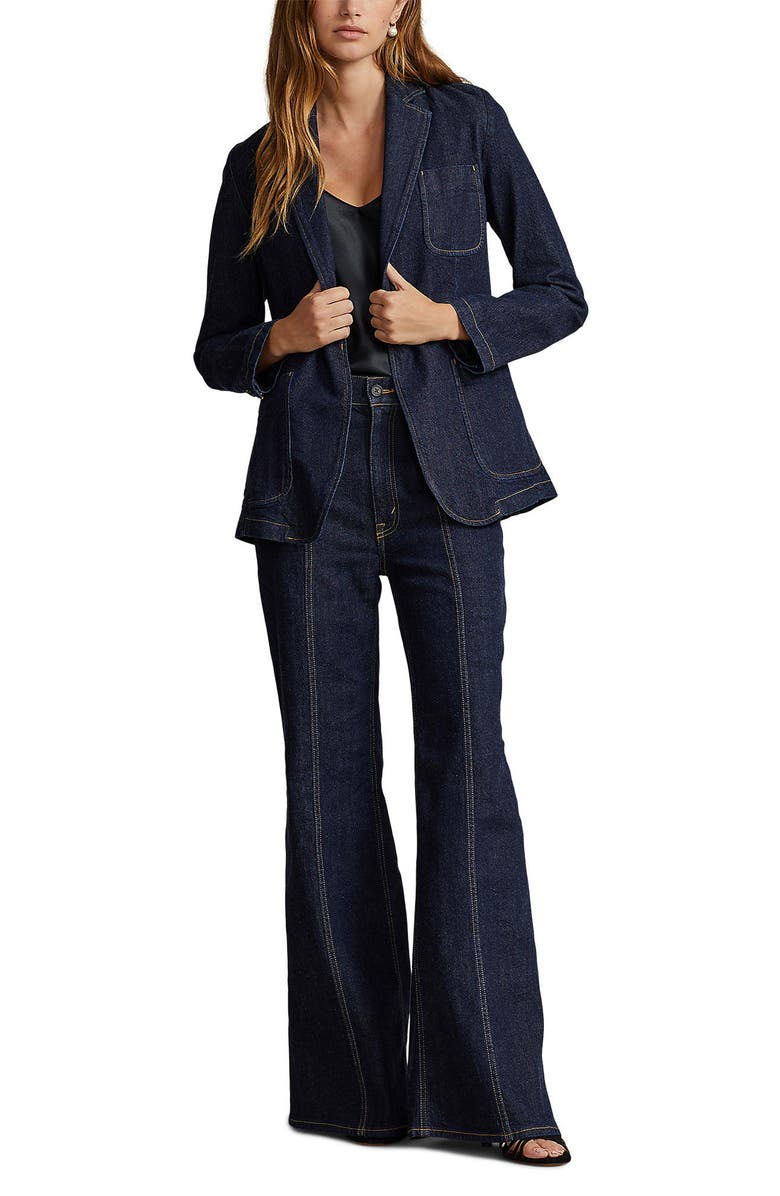 Polo Ralph Lauren High Waist Flare Jeans, Alternate, color,