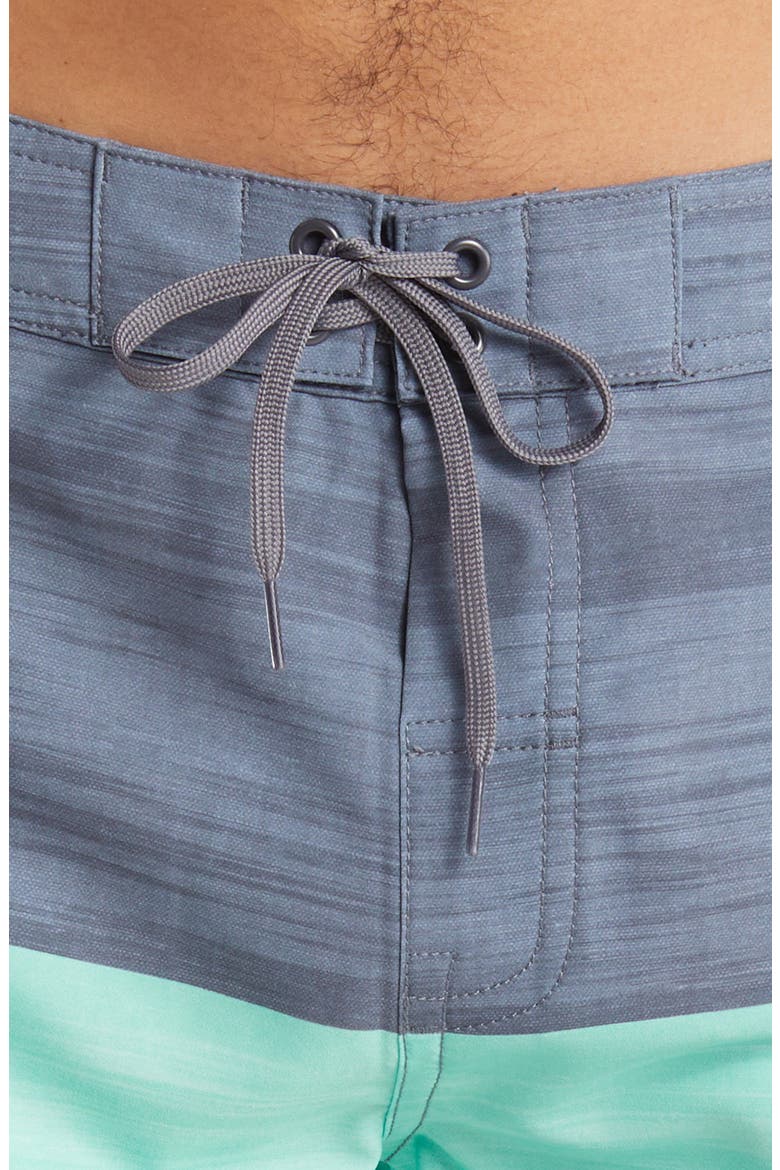 Nobody Panic Board Shorts, Alternate, color, HEATHER GREY