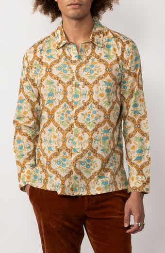Raga Man Charun Floral Button-Up Shirt