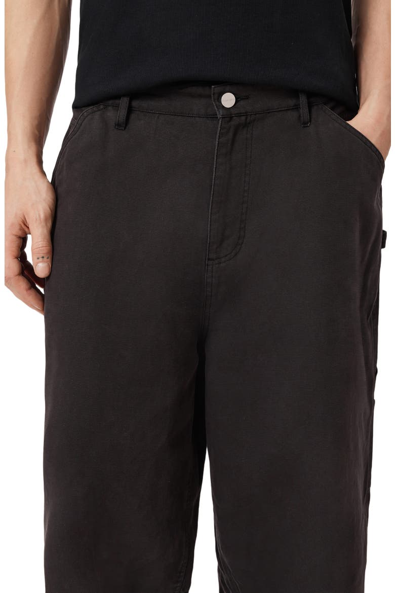 Jackson Barrel Leg Trousers, Alternate, color, TANNER BLACK