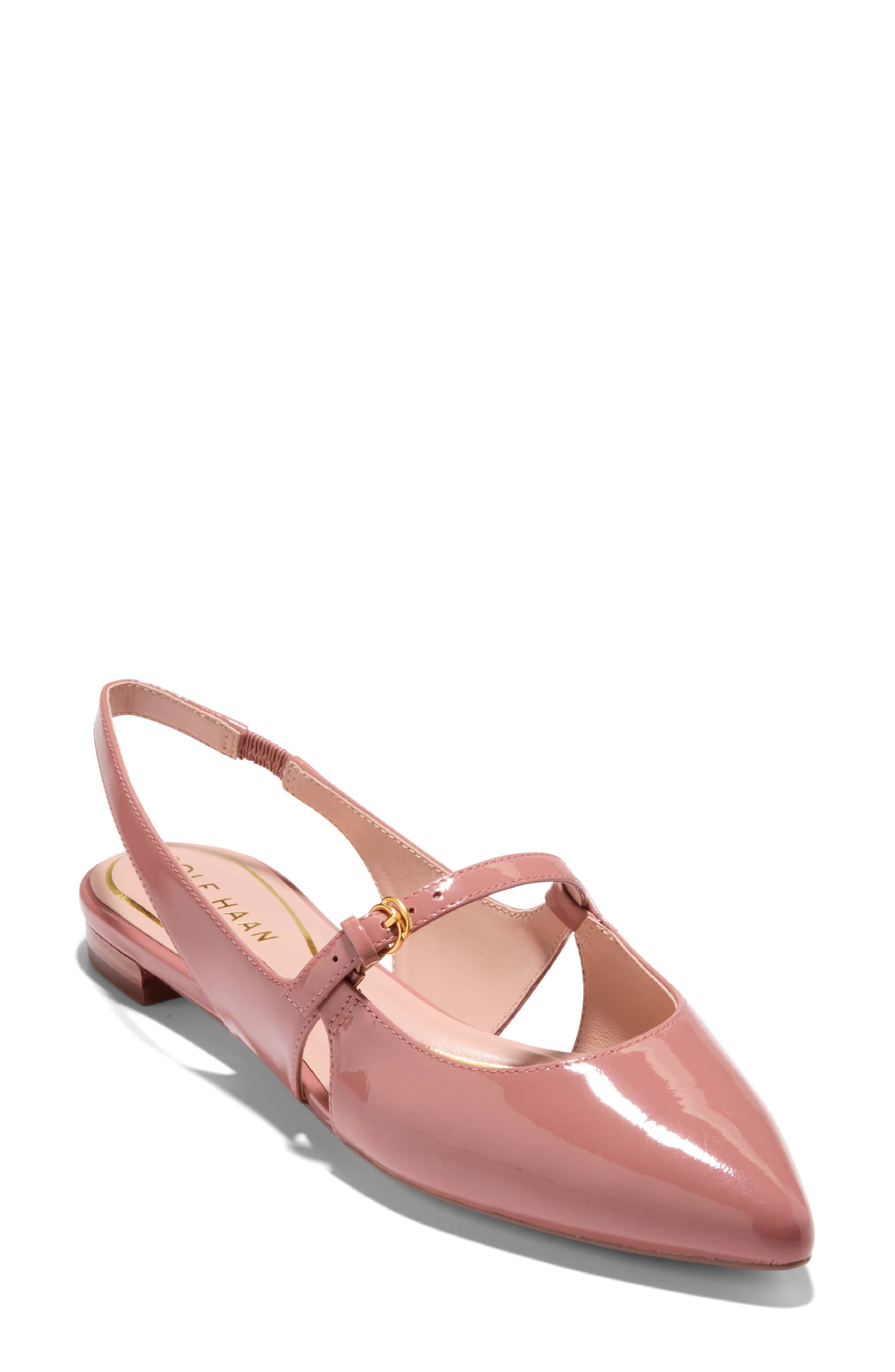Cole Haan Anya Slingback Mary Jane Pointed Toe Flat (Women