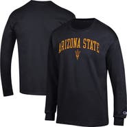 Champion Men's Champion Black Arizona State Sun Devils Arch Over Logo Long Sleeve T-Shirt