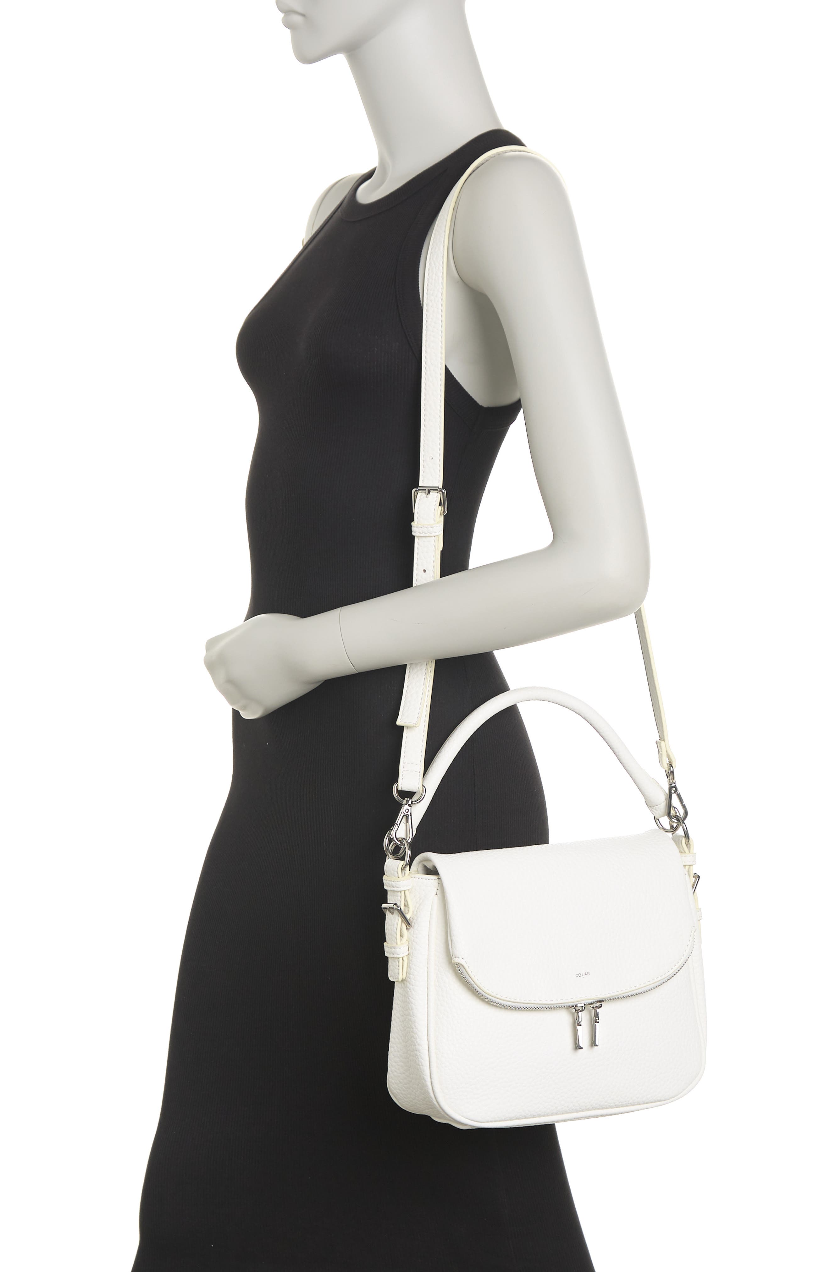 CO LAB Top Handle Crossbody Satchel, Alternate, color, 