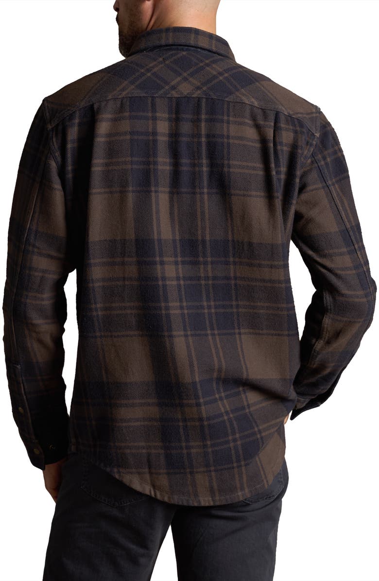 Rowan Axel Flannel Shirt Jacket, Alternate, color, Hickory Plaid