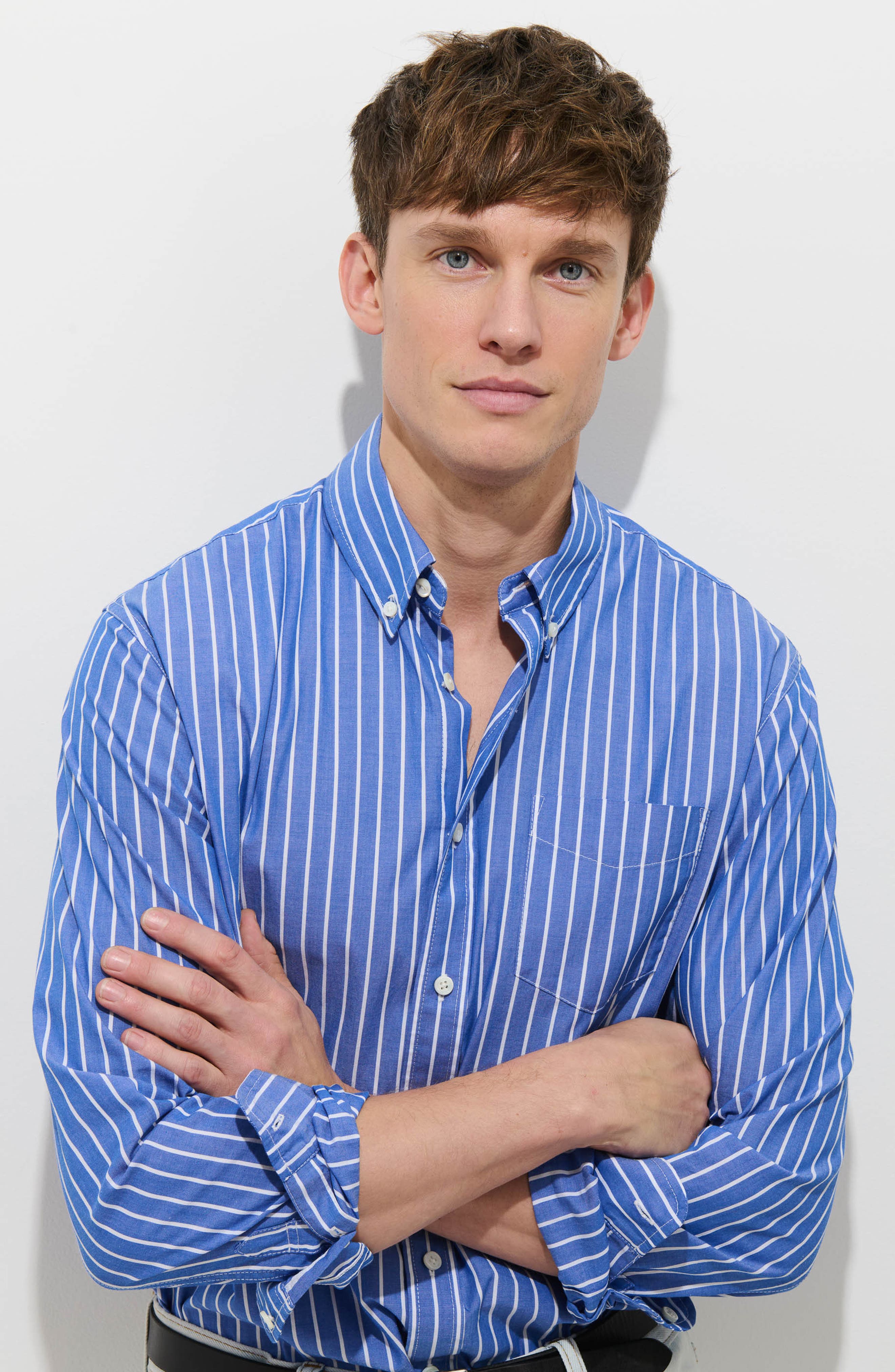 Mill Thing Stripe Button-Down Shirt - image 4