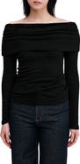Marcella Bennett Off the Shoulder Knit Top