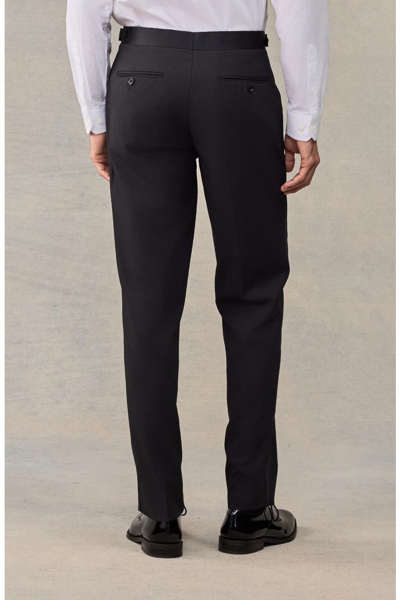 Essential Slim Tuxedo Pants, Alternate, color, Black