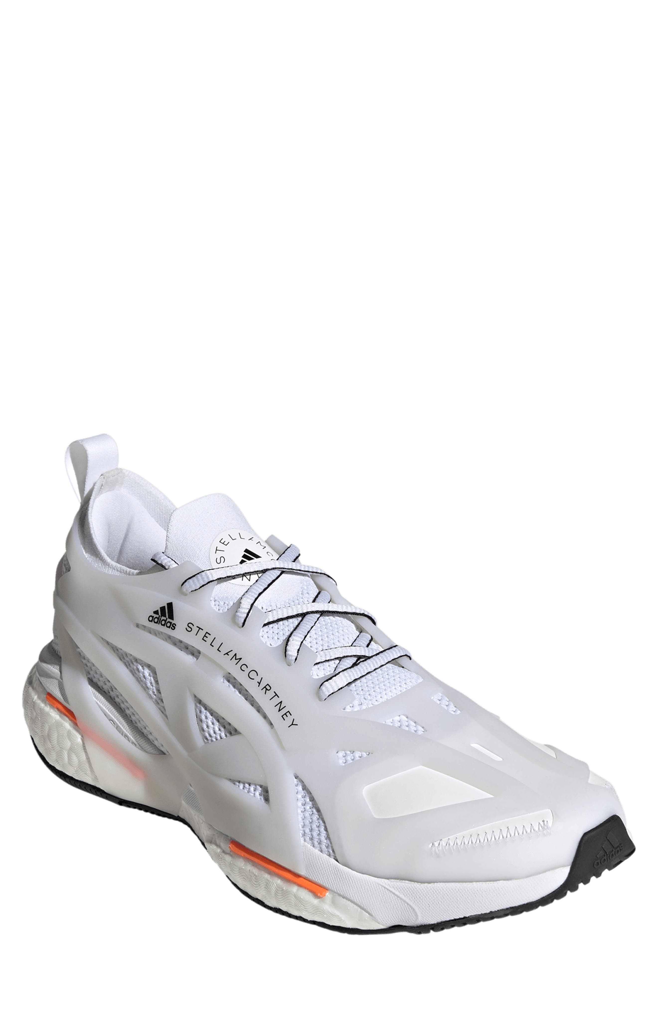 adidas by Stella McCartney True Pace Running Shoe, Main, color, Ftwr White