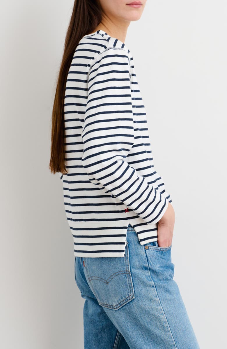 Alex Mill Lakeside Stripe Crewneck Top, Alternate, color,