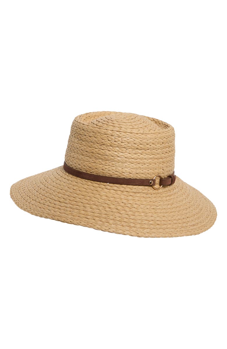 Vince Camuto Classic Telescope Woven Hat, Main, color, 