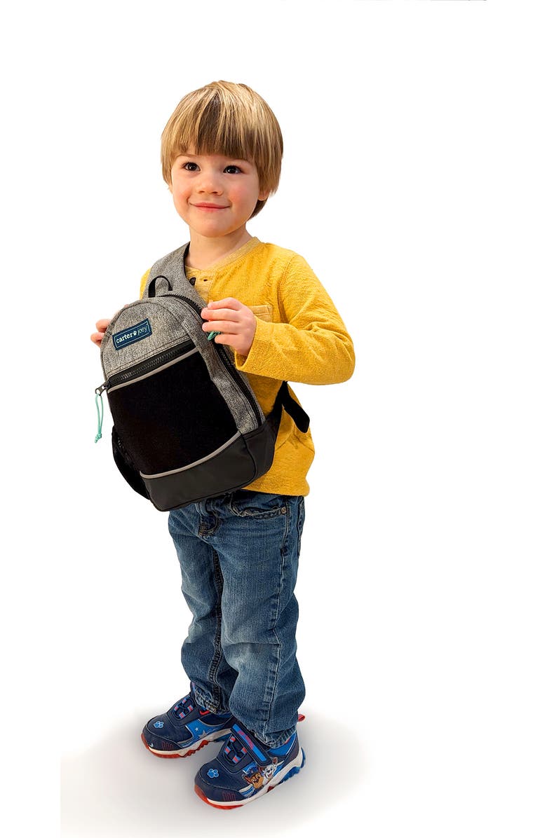 carter joey Sling Pack Heather Gray Children's Backpack, Alternate, color, Gray