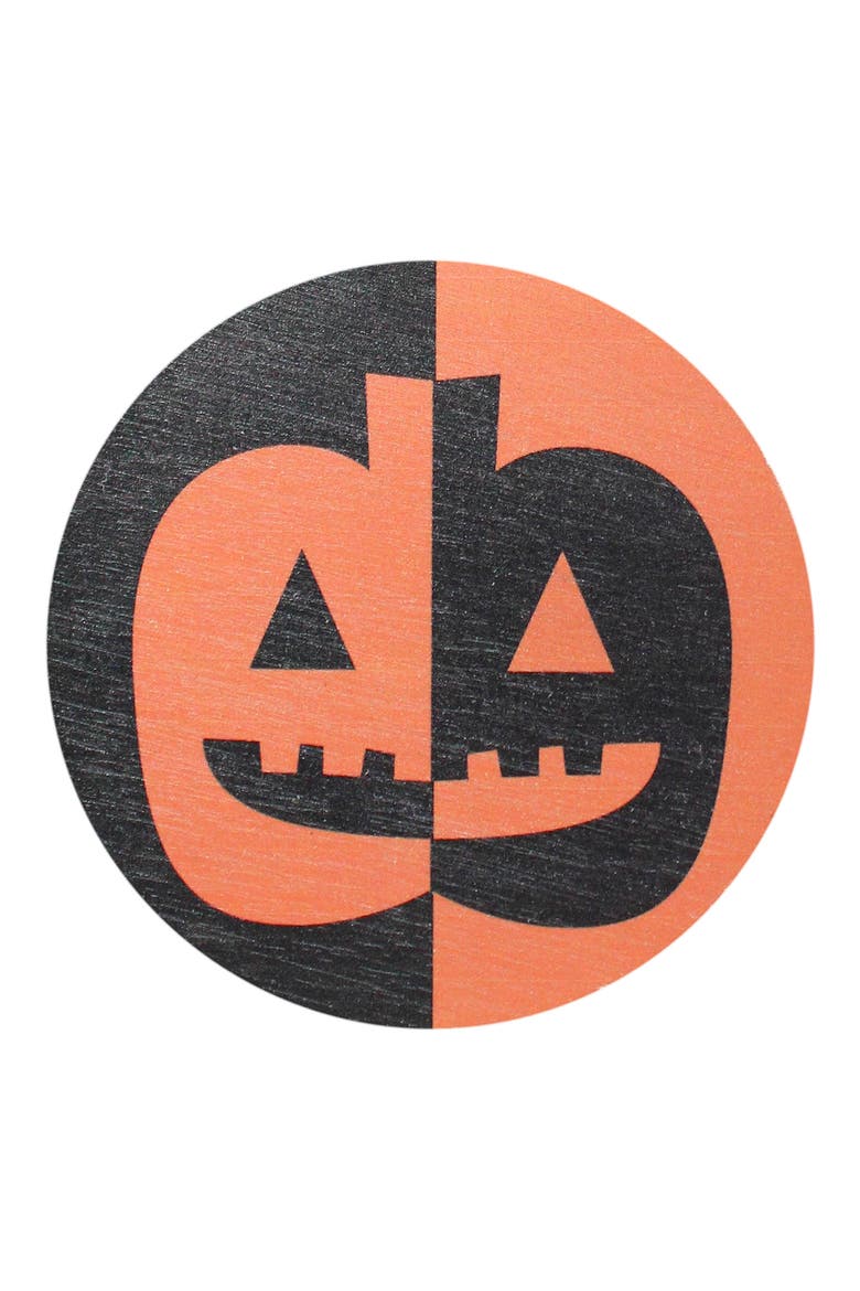 Pumpkin Chai Latte Black Jack-o'-Lantern Candle, Alternate, color, PUMPKIN CHAI LATTE