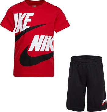 Kids' Futura Performance Graphic T-Shirt & Shorts Set