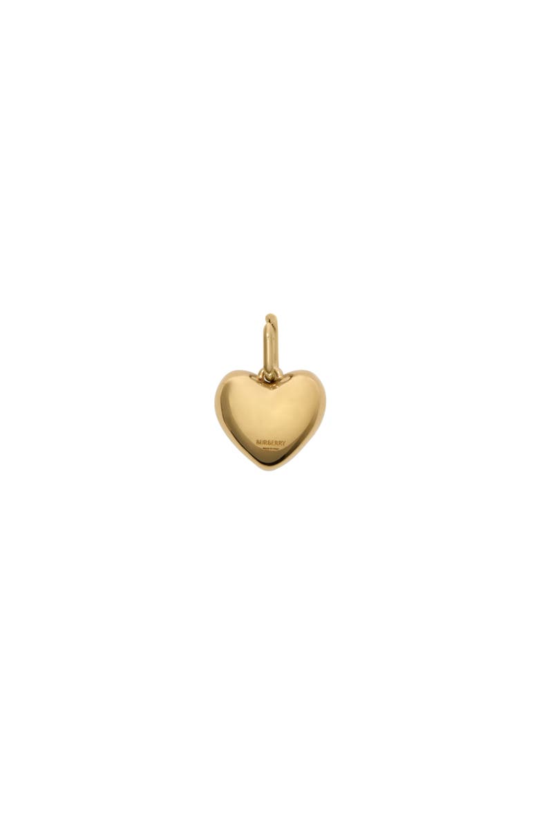 Burberry Heart Charm, Alternate, color, Gold