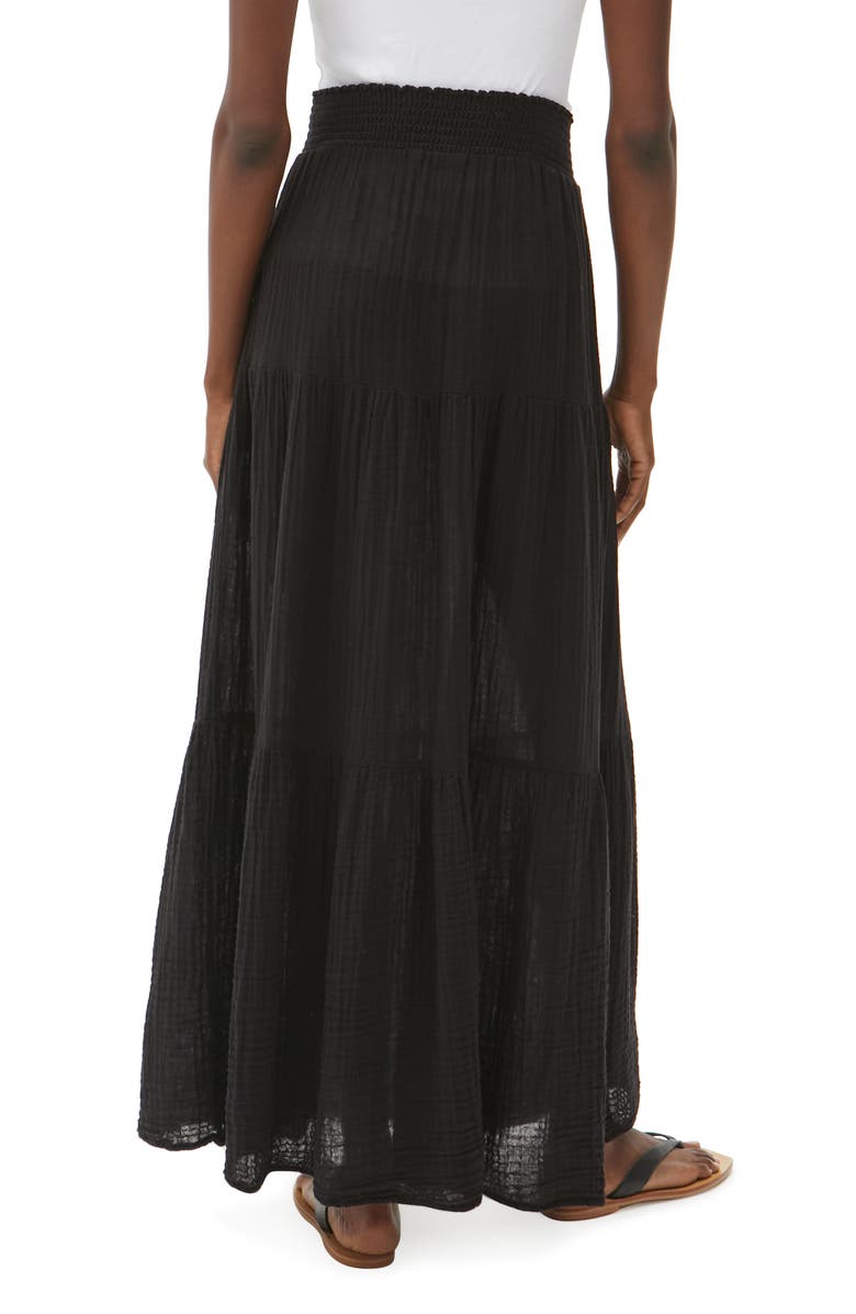 Michael Stars Sandy Convertible Cotton Skirt, Alternate, color,