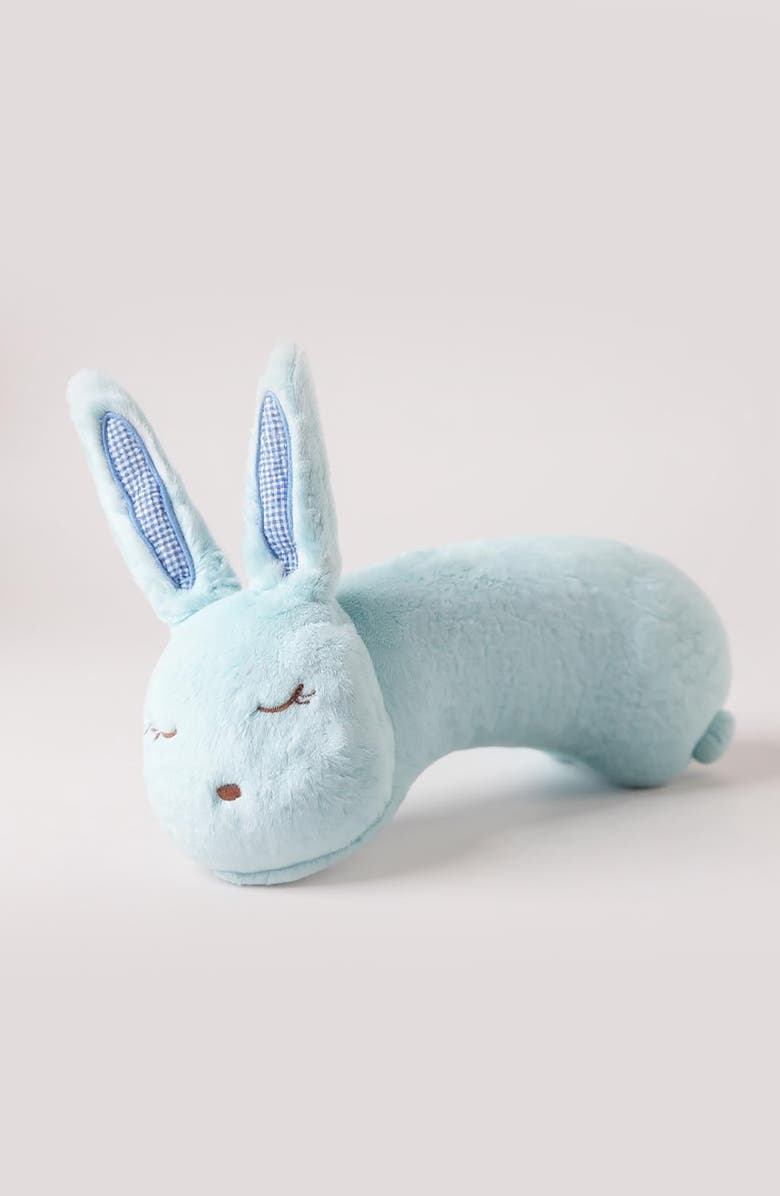 STUDIOCHIC Kids' Rabbit Sleeping Neck Pillow, Alternate, color, Blue